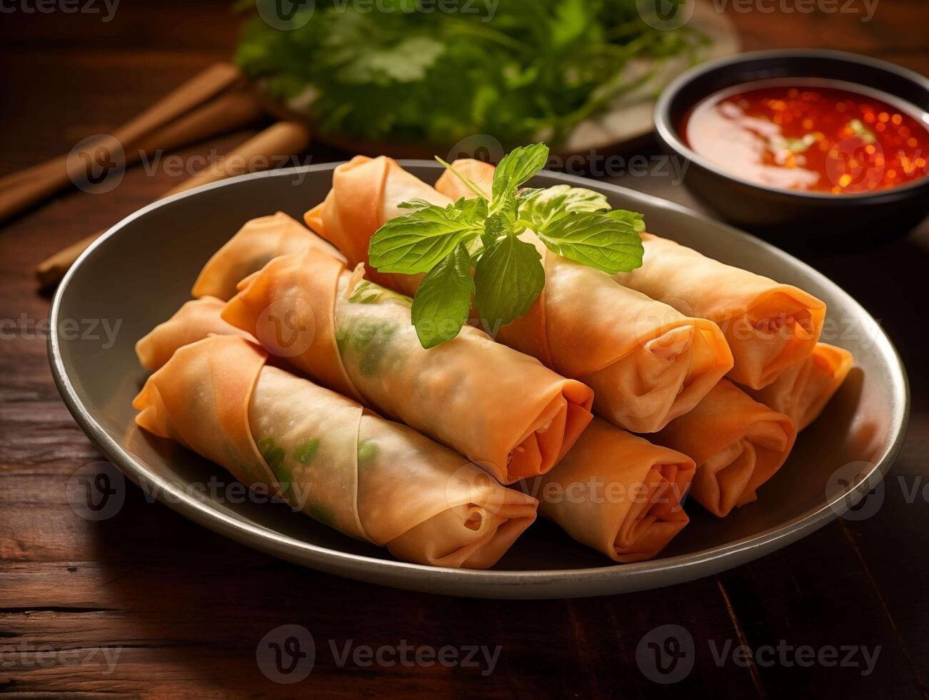 204 Vegetable Spring Roll
