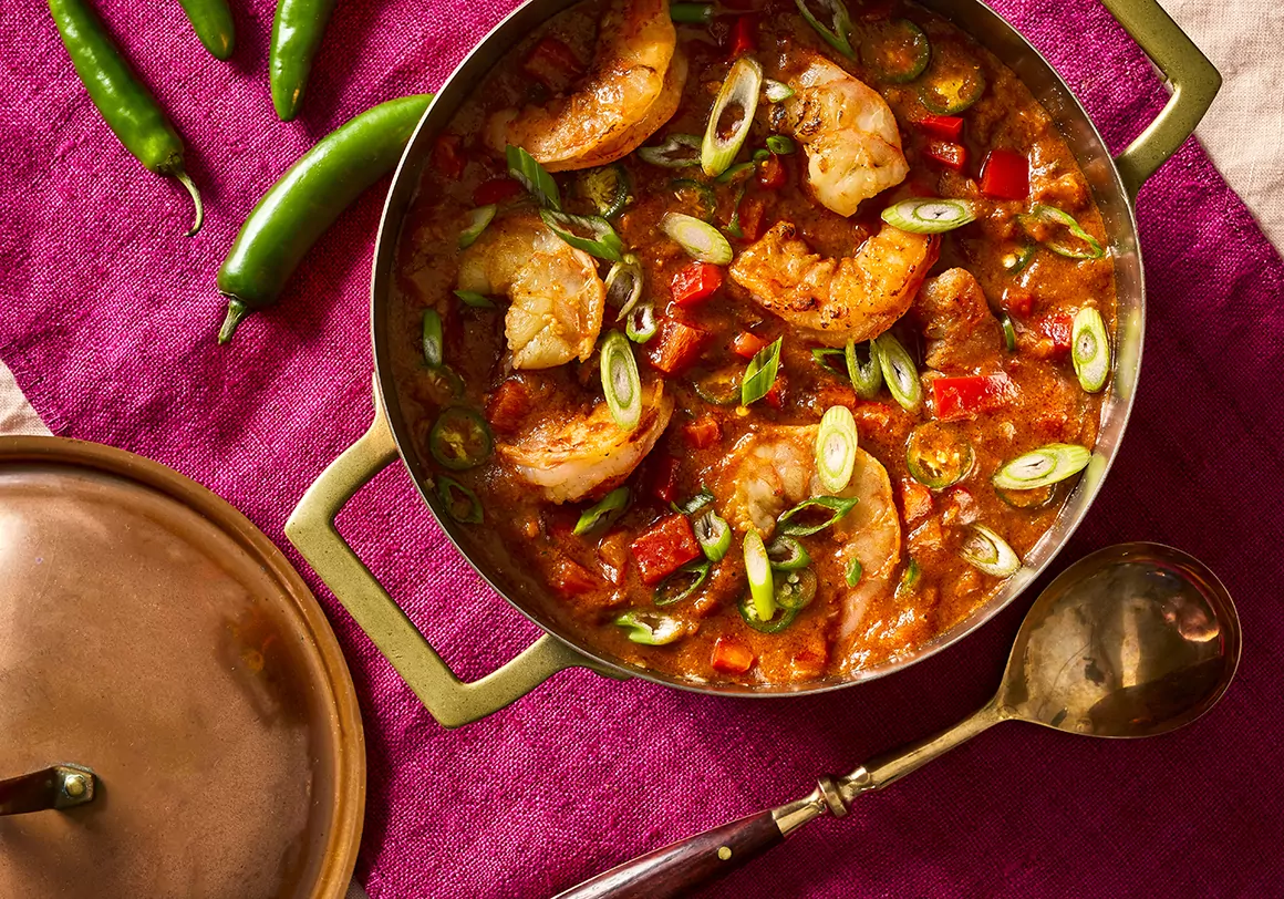 Shrimp Vindaloo*
